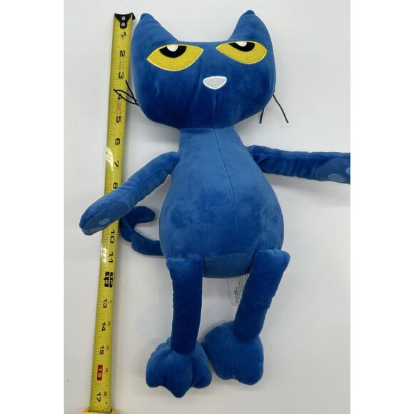Kohls Cares Pete the Cat Plush 15" Blue Paws Stuffed Animal - Picture 3 of 4